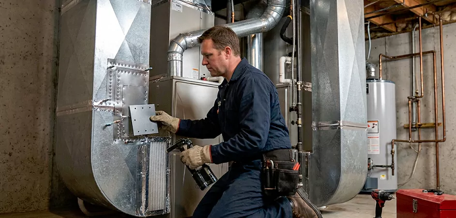 Supply and Return Plenum Repair in San Antonio