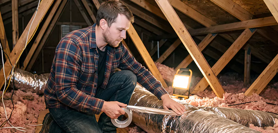 Attic Duct Sealing and Insulation in San Antonio