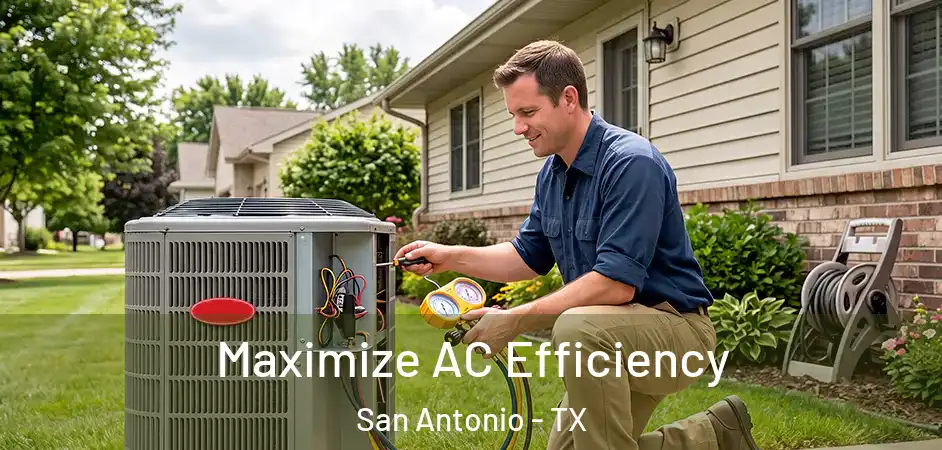 Maximize AC Efficiency San Antonio - TX
